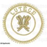 Badge / Macaron GLNF – Grande tenue provinciale – Grand Secrétaire – Lutèce – Brodé main